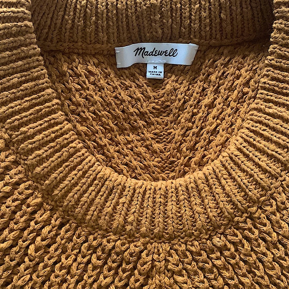 MADEWELL 100% cotton sweater.